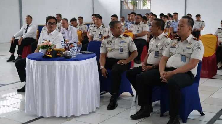 Karutan Bandar Lampung Ikuti Pengarahan Kebijakan Ditjenpas