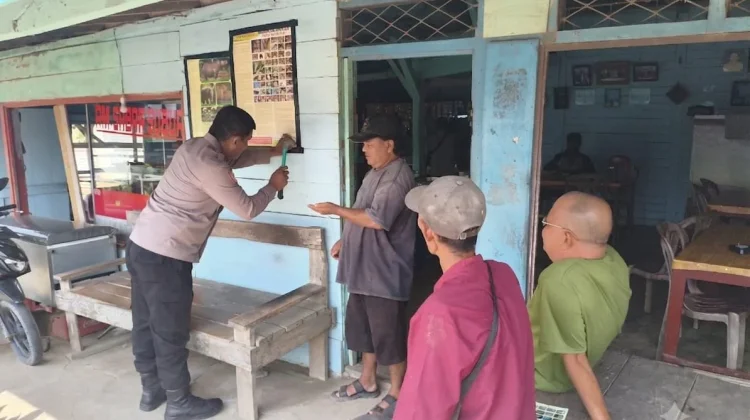Polres Mesuji Edukasi Warga Lindungi Satwa Dilindungi