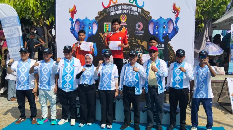 Wakil Gubernur Lampung Buka Kejuaraan Renang Piala Kemenpora RI 2026