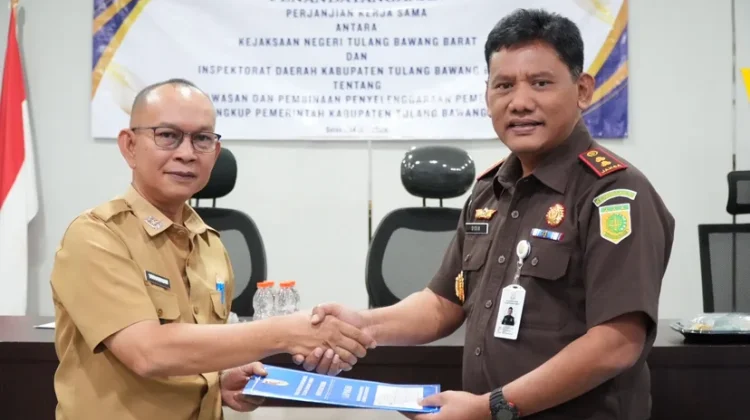 Inspektorat Tubaba dan Kejari Perkuat Pengawasan Pemerintahan