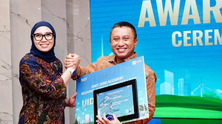 PLN UID Lampung Raih Zero Accident, Perkuat Budaya Keselamatan Kerja