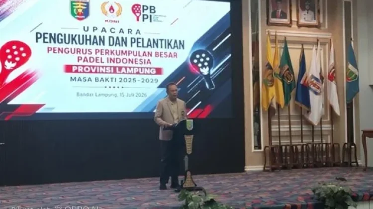 KONI Lampung Dorong Padel Raih Prestasi menuju PON 2028