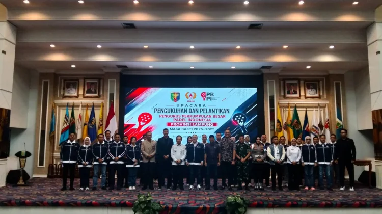 Pemprov Lampung Dukung Ekosistem Olahraga Padel Terus Berkembang