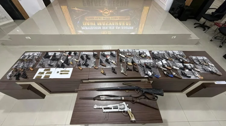 Polres Mesuji Intensifkan Pengumpulan Senjata Ilegal