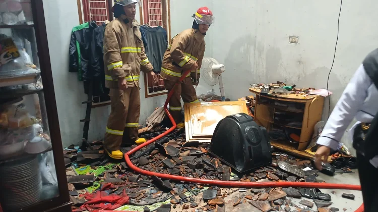 Kebakaran rumah di kemiling diduga akibat korsleting listrik