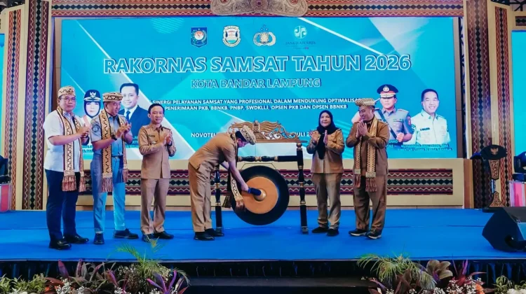 Lampung Jadi Tuan Rumah Rakornas Samsat 2026, Perkuat Sinergi Layanan