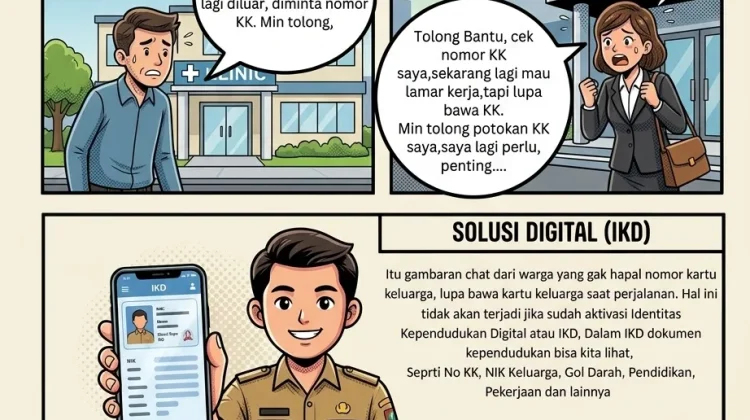 Disdukcapil Mesuji Ajak Warga Gunakan IKD