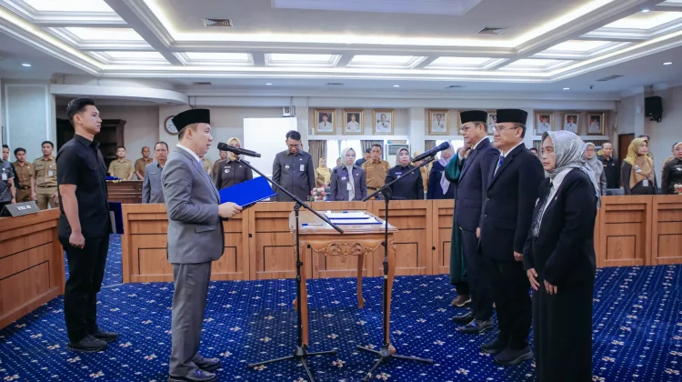 Pemprov Lampung Lantik Tiga Pejabat, Ini Daftar Namanya