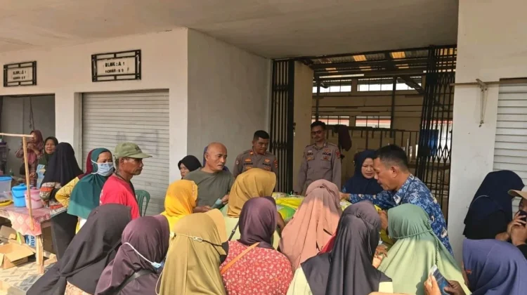 Pasar Murah Mesuji Bantu Warga Dapat Sembako