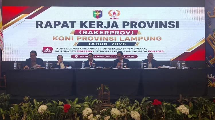 Menakar Langkah KONI Lampung Kejar Prestasi Satu Digit