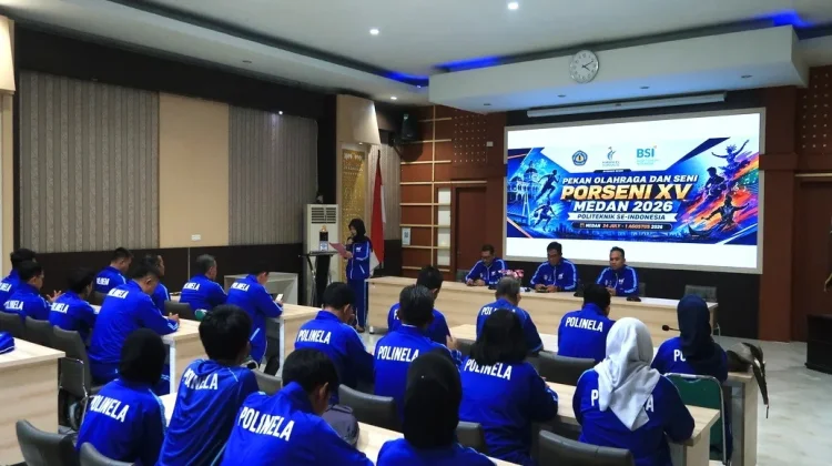 Polinela Kirim 29 Mahasiswa ke PORSENI XV Politeknik se-Indonesia