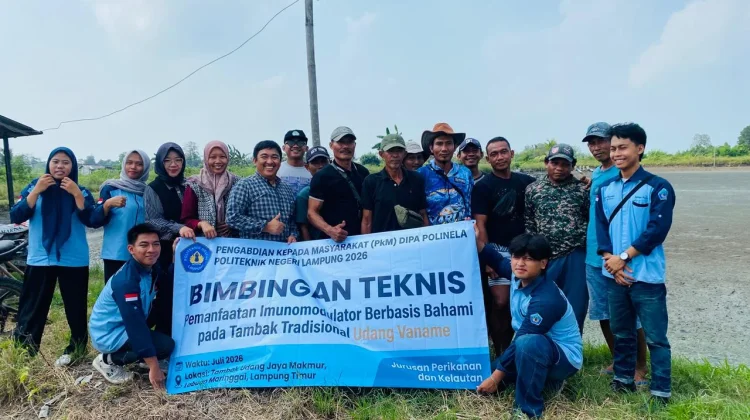 Polinela Kenalkan Imunomodulator Alami bagi Petambak Udang