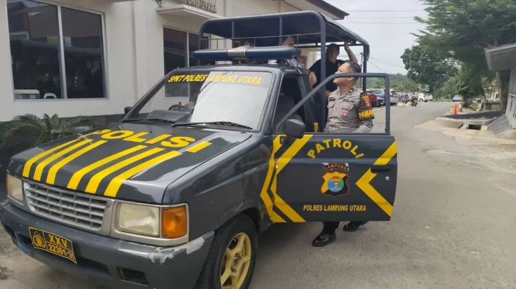 Pamapta Polres Lampung Utara Gelar Simulasi Respon Cepat ke TKP