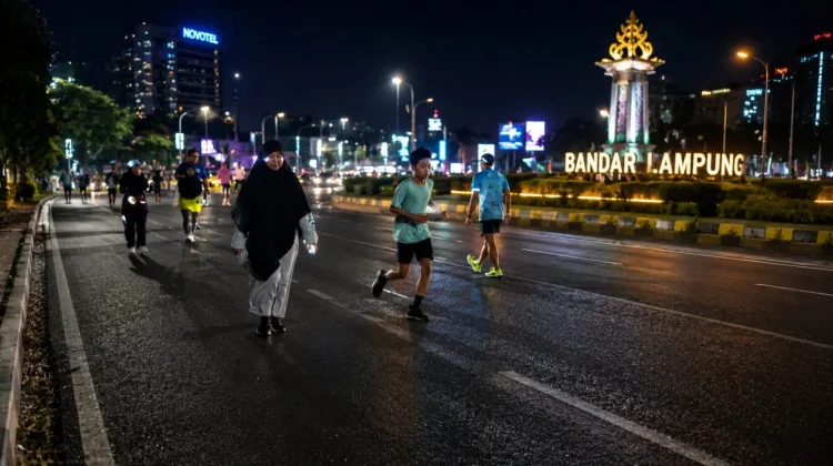 Night Run Kian Diminati, Pelari Diimbau Utamakan Keamanan