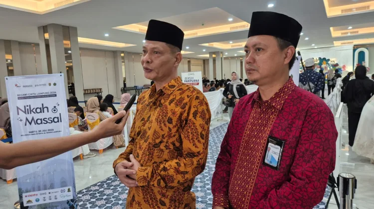 Nikah Massal Begawi Cinta 2026 Wujud Pemenuhan Hak Asasi Warga Negara