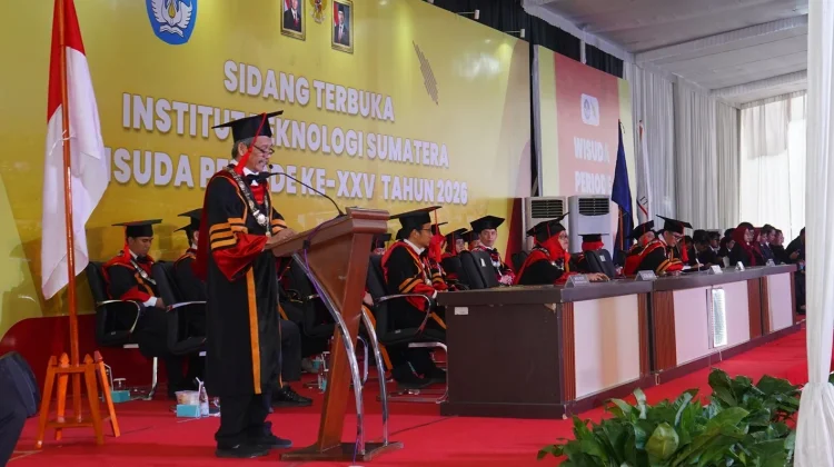 Itera Wisuda 1.504 Lulusan, Rektor Ajak Alumni Jadi Agen Perubahan Masyarakat
