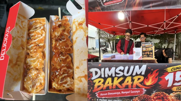 Dimsum Bakar, Rekomendasi Jajanan Baru di Maliosewu