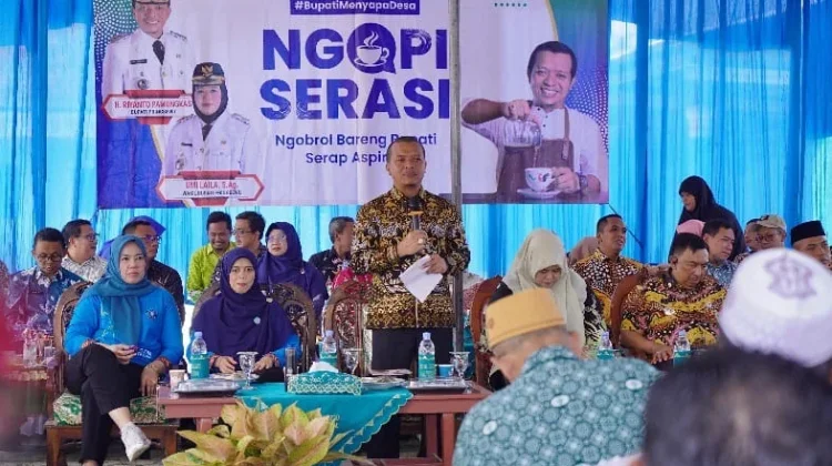 Ngopi Serasi ke-28, Bupati Pringsewu Tinjau Potensi UMKM dan Serap Aspirasi Warga