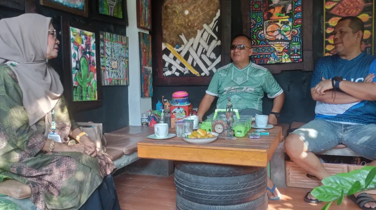 Melihat Komunitas Tejo, Menyusuri Gang-Gang Bandar Lampung Sambil Berolahraga
