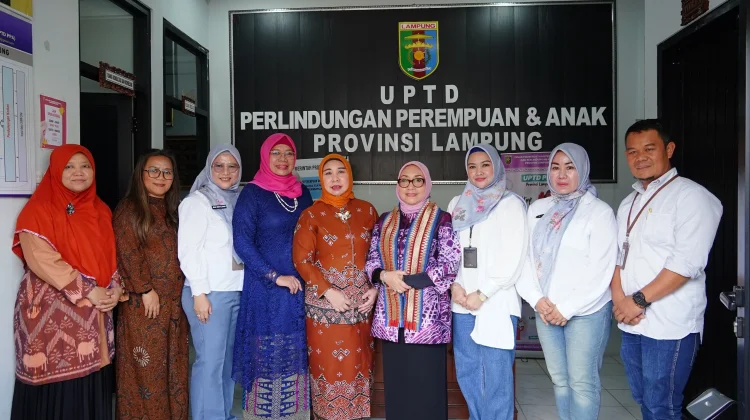 Menteri PPPA RI Tinjau UPTD PPA Lampung, Apresiasi Peningkatan Layanan