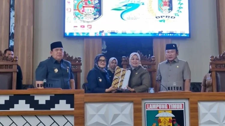 Bupati Lampung Timur Sampaikan Rancangan KUA-PPAS 2027