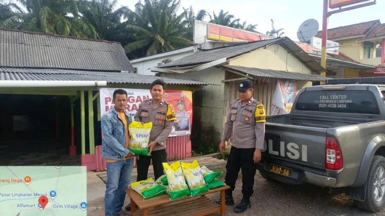 Ribuan Kilogram Beras SPHP Tersalurkan di Mesuji