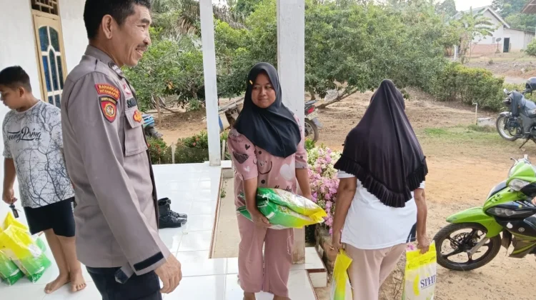 Desa Bangun Jaya Mesuji Serbu Beras SPHP Murah