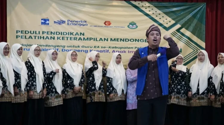 Solidaritas Erlangga Menggelar Safari Pelatihan Mendongeng