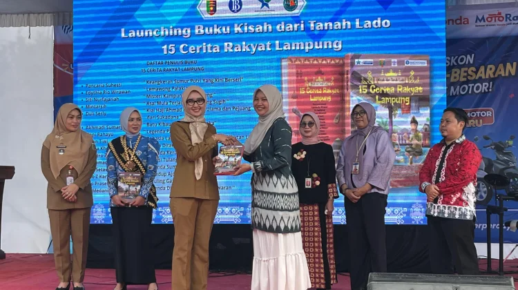 Lestarikan Budaya, Pemprov Lampung Luncurkan Buku Kisah dari Tanah Lado