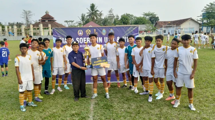 Bhayangkara FC Juarai Soeratin Zona Bandar Lampung Dua Kategori