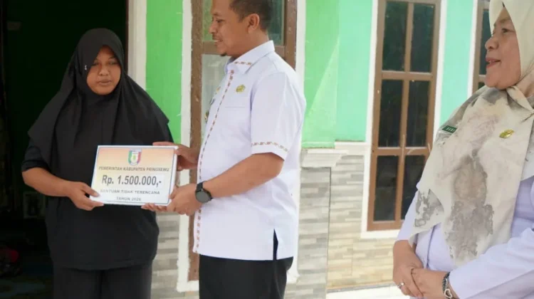 Bupati Pringsewu Pastikan Korban Musibah Dapat Pendampingan