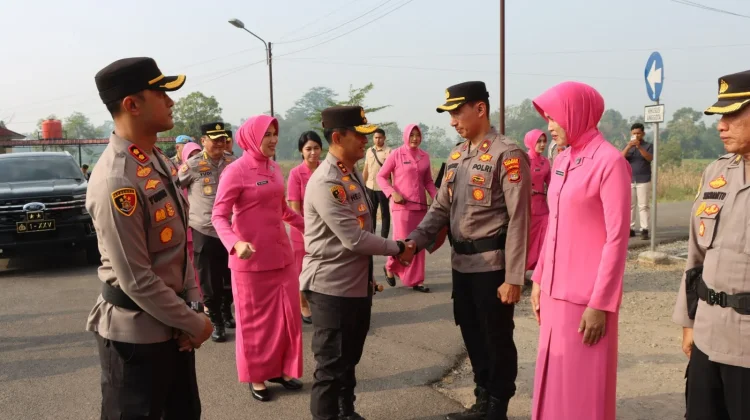 Kapolda Lampung Minta Polres Pringsewu Tingkatkan Kualitas Pelayanan Publik