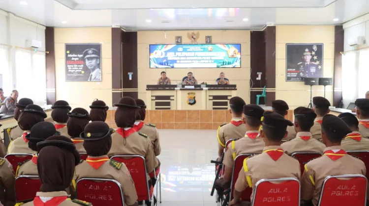 Polres Tanggamus Kirim 37 Anggota ke Lokabhara V Polda Lampung