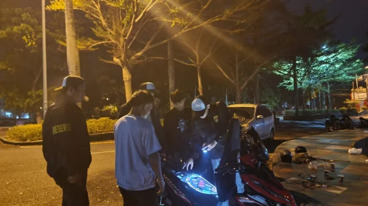 Tim URC Unit Reskrim Polres Lampung Selatan Optimalkan Patroli Mobile