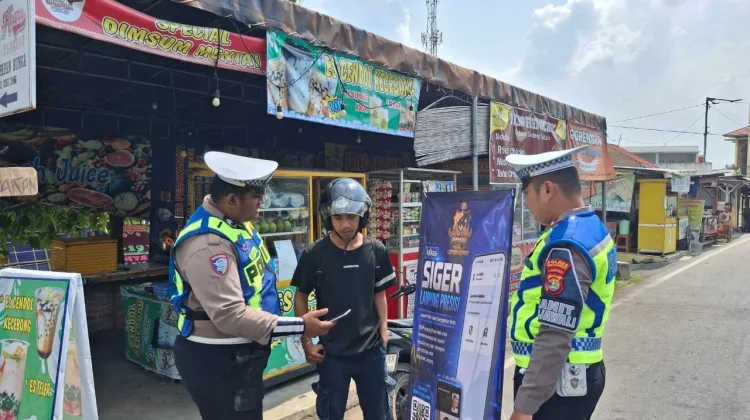 Polres Pesawaran Giatkan Sosialisasi Aplikasi Siger Presisi