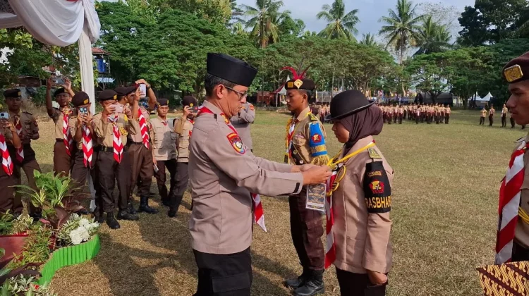 Satuan Binmas Polres Lampung Utara Ikuti Pembukaan Lokabharada V Polda Lampung