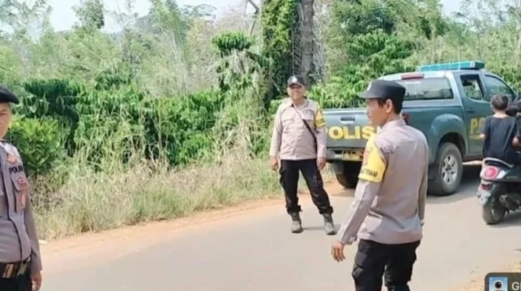 Polsek Tanjung Raja Pasang QR Janji Jaga Tingkatkan Pelayanan kepada Masyarakat