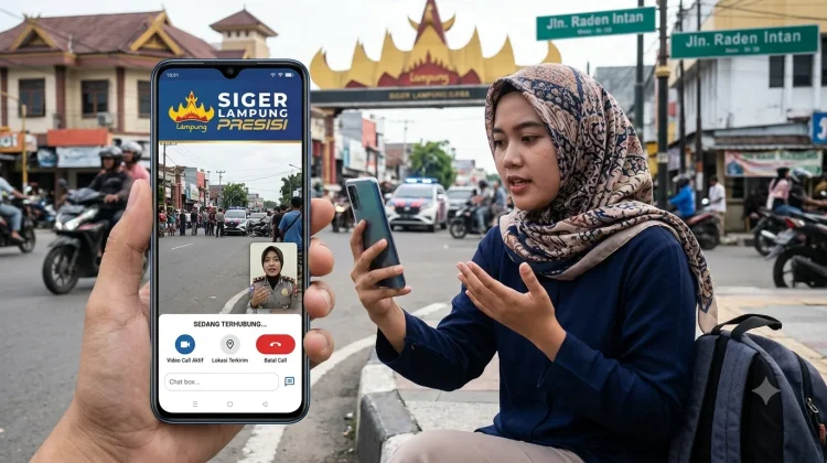 Aplikasi Digital Permudah Layanan Kepolisian Lampung