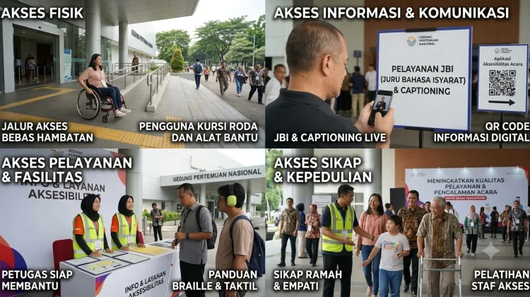 Aksesibilitas Menjamin Kenyamanan Seluruh Peserta