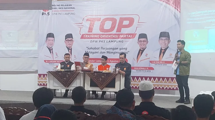 PKS Lampung akan Bentuk 56 Ribu Relawan Sahabat PKS