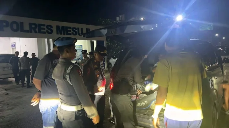 KRYD Malam Hari Perkuat Keamanan Wilayah Mesuji