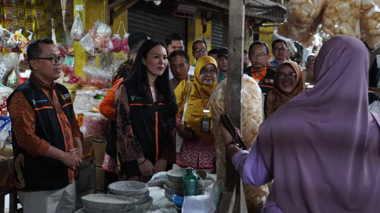 DPD RI dan BPS Lampung Pantau Sensus Ekonomi di Pasar Gadingrejo
