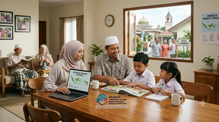 Keluarga Awali Literasi Moderasi Beragama Digital