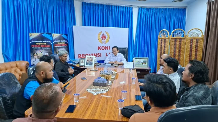 KONI Lampung Perkuat Sport Intelligence Bersama Ditintelkam Polda Lampung