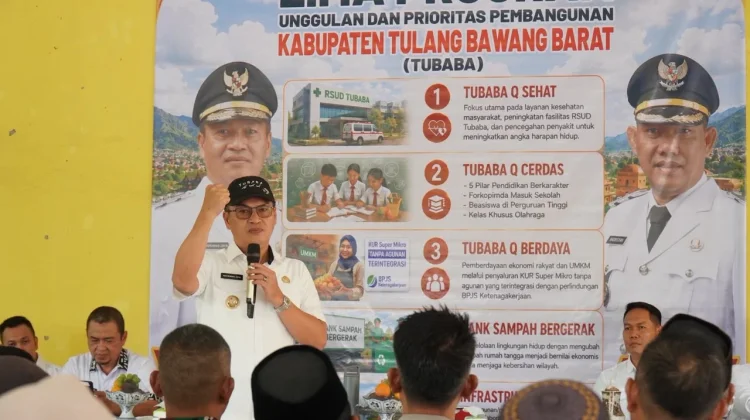 Pemkab Tubaba Salurkan KUR, Beasiswa, dan Bantuan Sosial