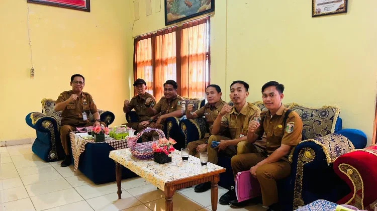 Diskominfo Lamtim Perkuat Peran KIM Lewat Monitoring Desa