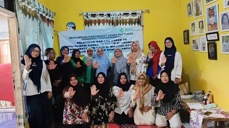 Poltekkes Bentuk Kader TB Perkuat Pendampingan Pengobatan Pasien