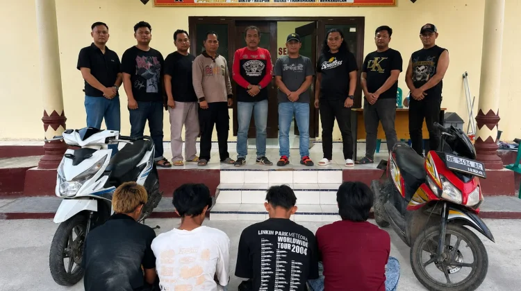 Polisi Tangkap Komplotan Curanmor Residivis di Lampung Selatan