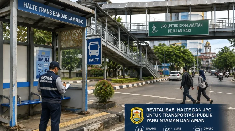 Pemkot Bandarlampung Siapkan Langkah Perbaiki Halte dan JPO