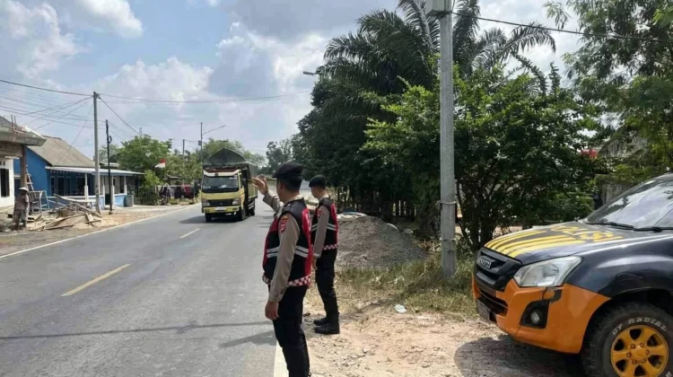 Alun-alun Mulya Agung Jadi Fokus Patroli Polres Mesuji